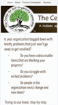 Mobile Screenshot of centerforselforganizingleadership.com